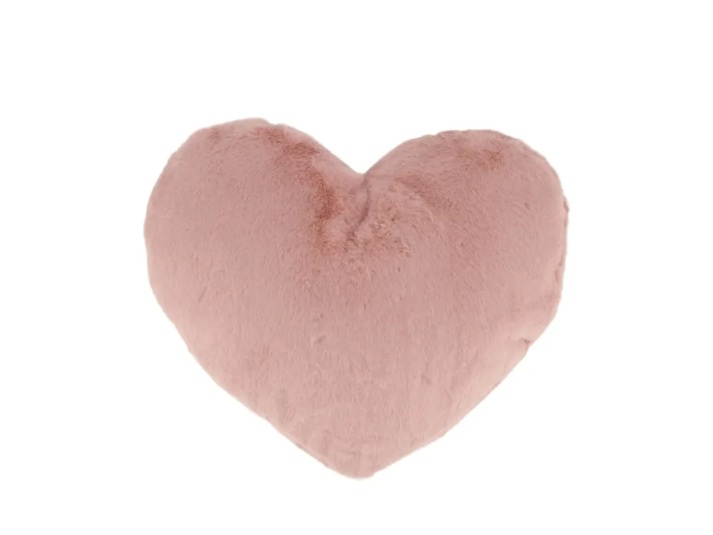 Decofinder Zierkissen Herze, Hellrosa, H:40 cm Rosa | Schubiger Möbel