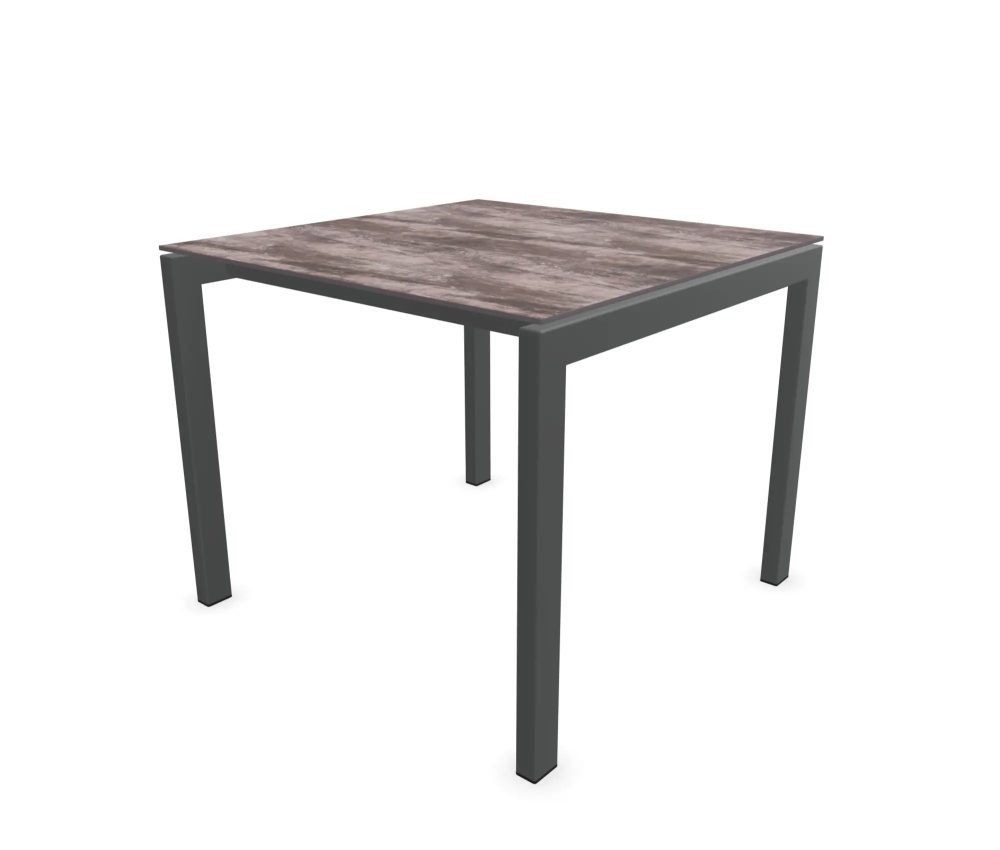 Schaffner Gartentisch Luzern Decor Quadratisch Braun | Schubiger Möbel