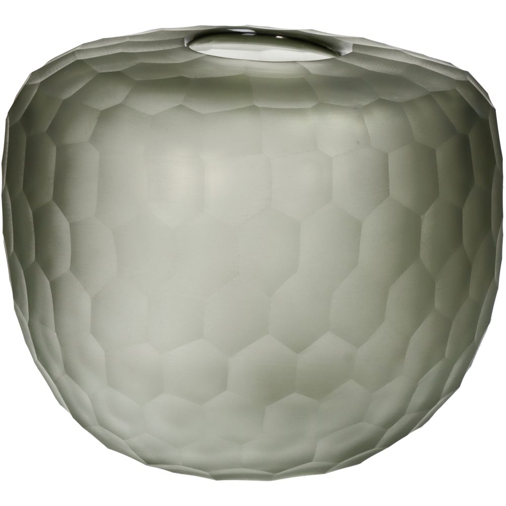 Kersten Vase Glas, Rauch H: 20 cm  | Schubiger Möbel