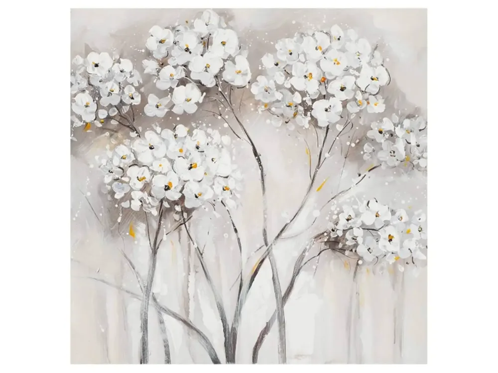 image LAND Bild Weisse Hortensien 2 40x40 cm Mehrfarbig | Schubiger Möbel