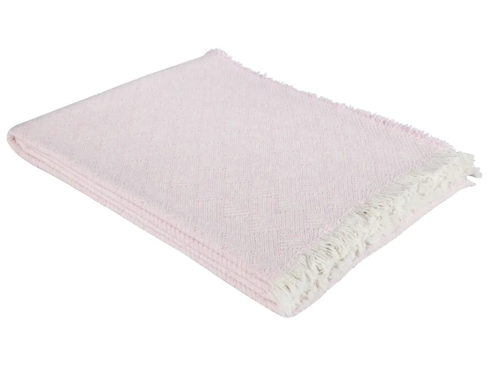 Eskitex AG Plaid Mykonos Rose 140 x 200 cm  | Schubiger Möbel