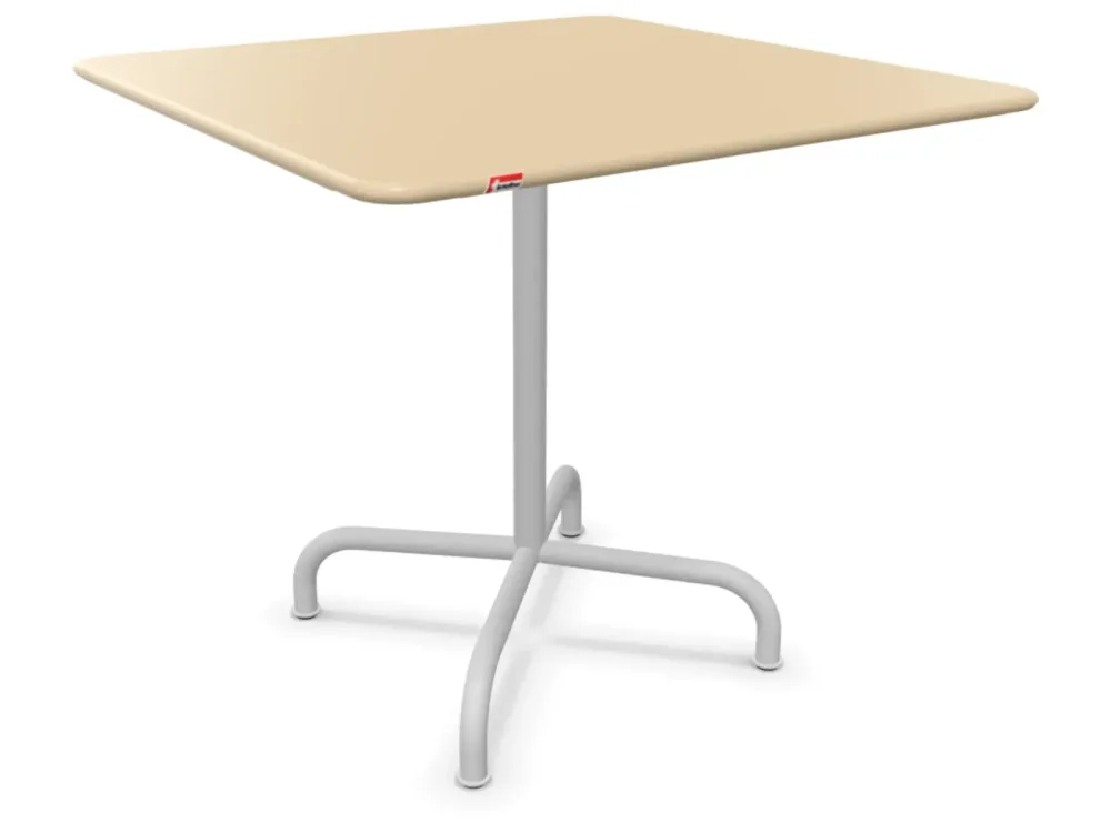 Schaffner Metall-Tisch Rigi Quadratisch Braun | Schubiger Möbel