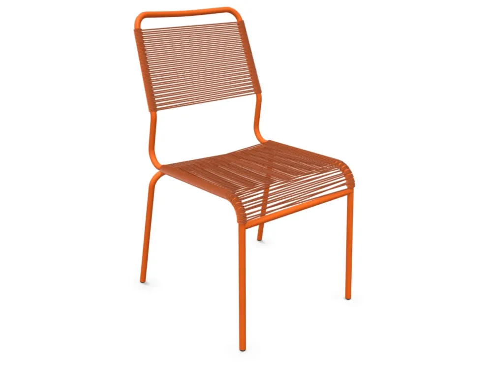 Schaffner Spaghetti-Stuhl Rigi Comfort Orange | Schubiger Möbel