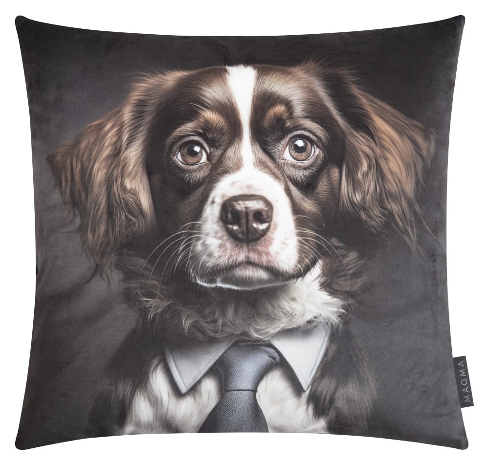 Magma Kissenhülle Arty Animals, Hund 45x45 cm  | Schubiger Möbel