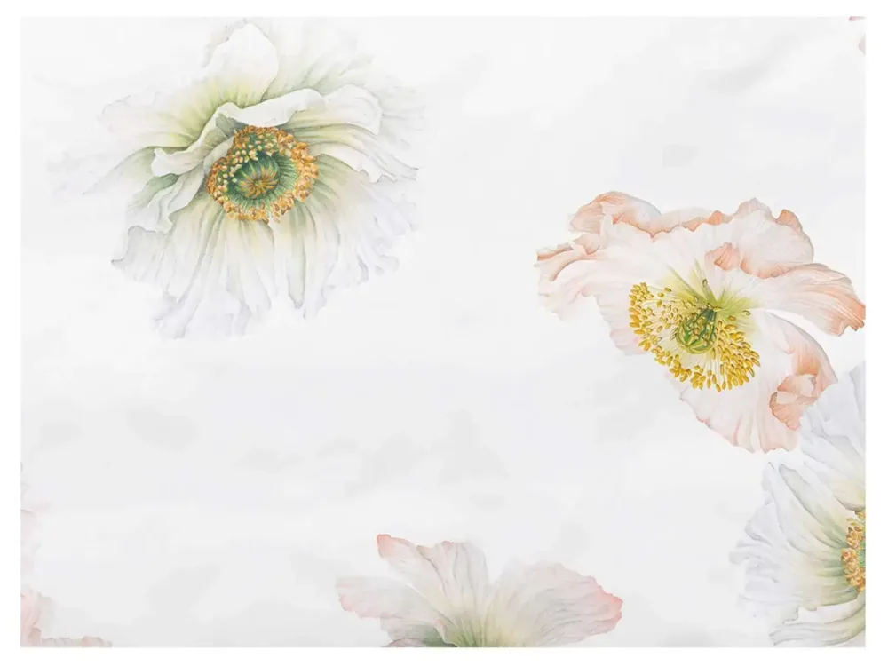 Schlossberg Bettwäsche Poppy-Noblesse Blanc Weiss | Schubiger Möbel