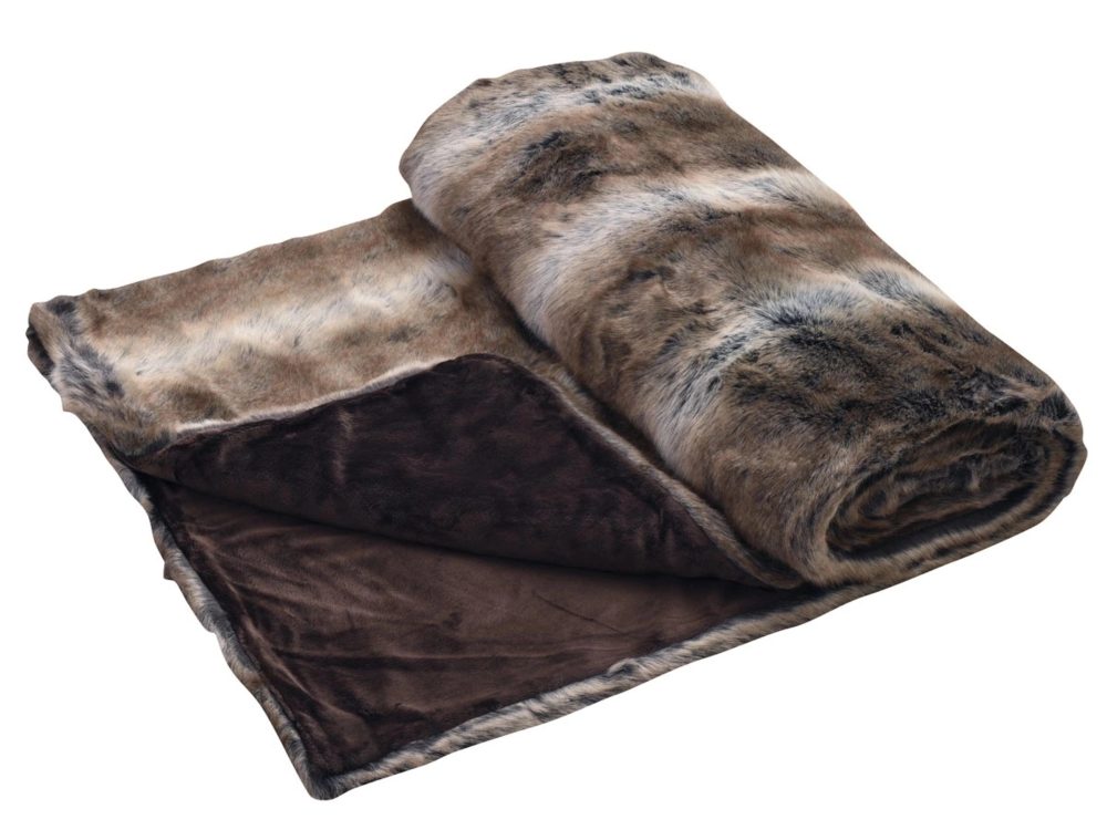 Eskitex AG Plaid Chinchilla Meliert 130x170 cm  | Schubiger Möbel
