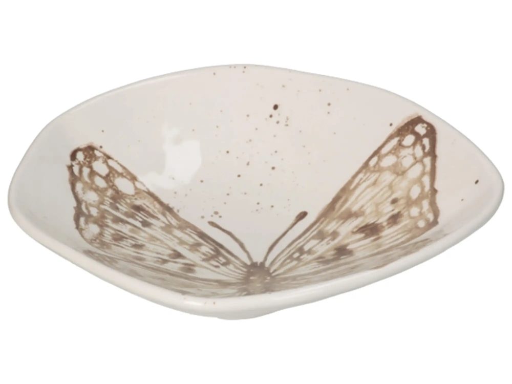 Kersten Schale Schmetterling, Keramik H: 5 cm Mehrfarbig | Schubiger Möbel