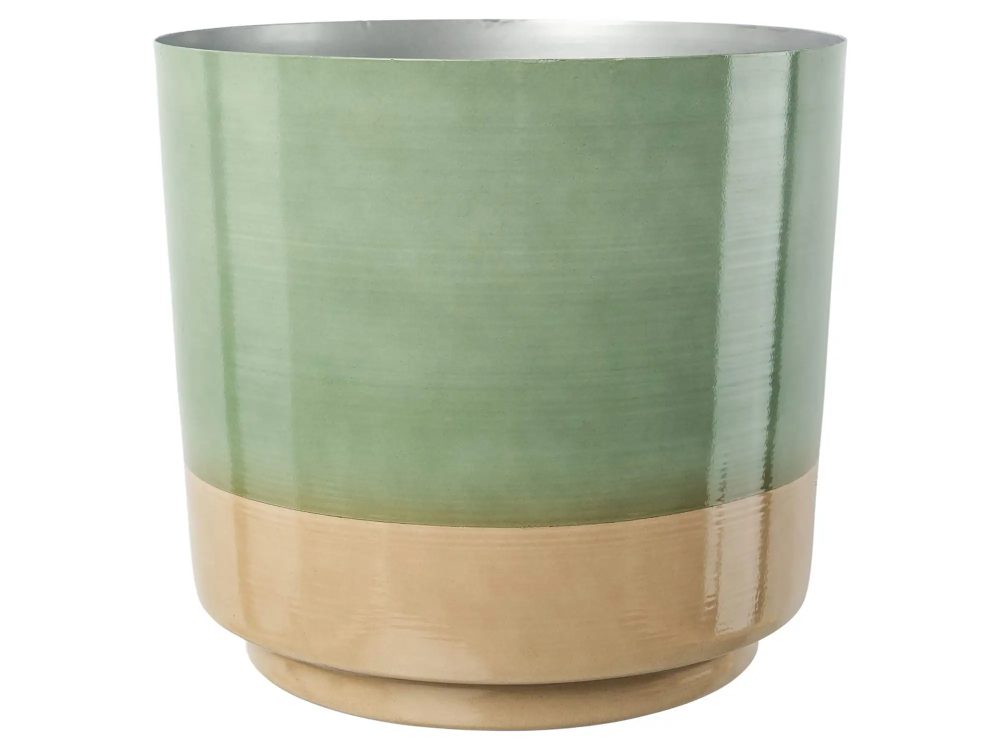 Gasper Gefäss Colores, Metall Salbei H: 25 cm Grün | Schubiger Möbel