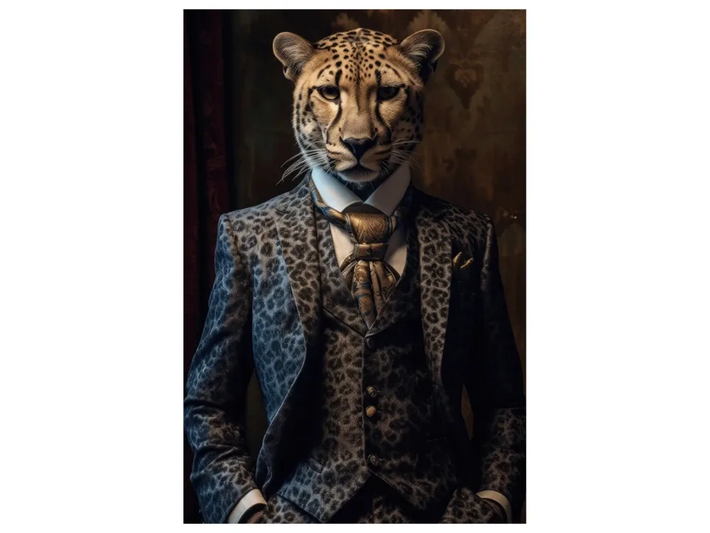 image LAND Canvas Stylish Cheetah  | Schubiger Möbel