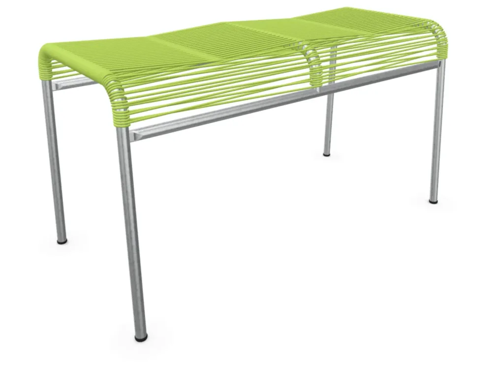 Schaffner Spaghetti-2er-Hocker Säntis Feuerverzinkt Grün | Schubiger Möbel
