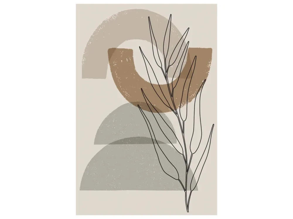 image LAND Kunstdruck Nature Shapes  | Schubiger Möbel