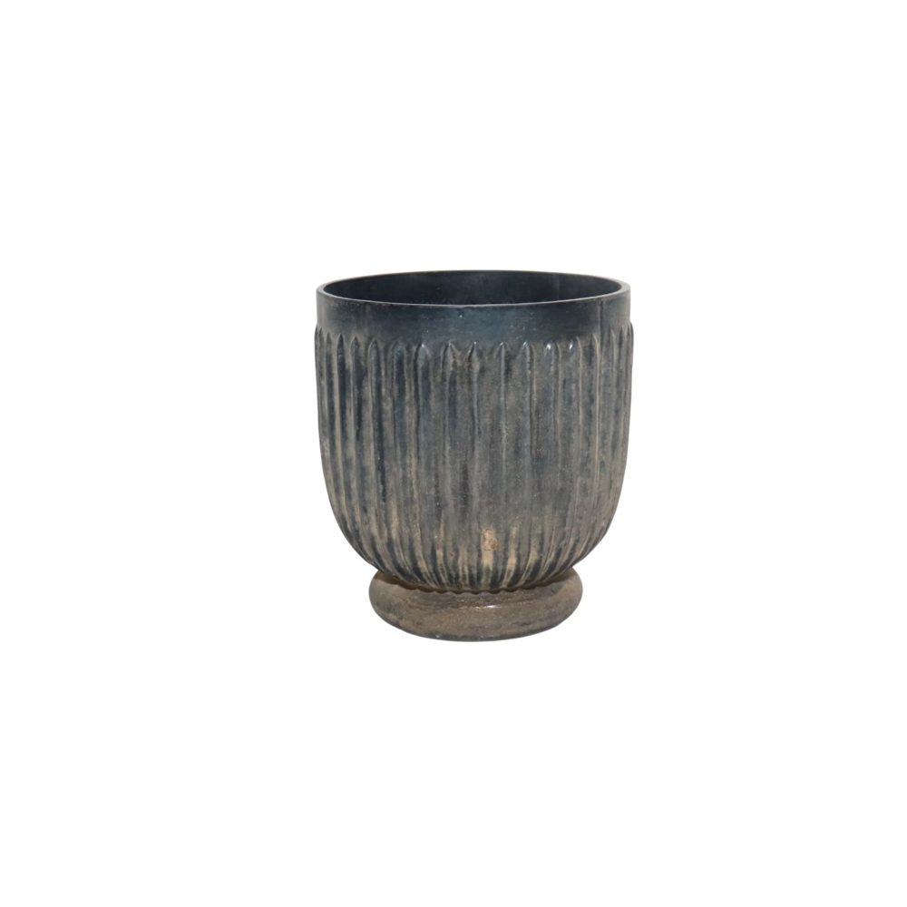 Decofinder Windlicht Neck Schwarzgelb  | Schubiger Möbel