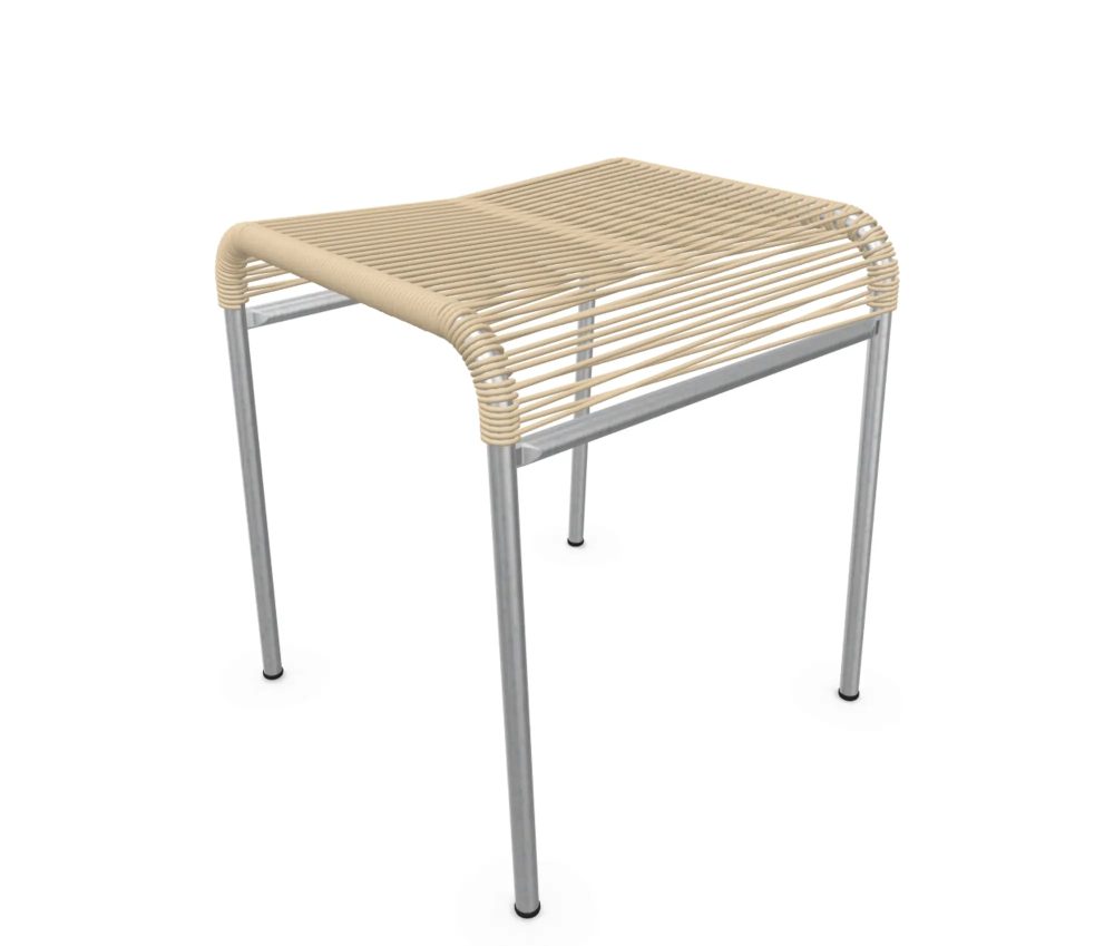 Schaffner Spaghetti-Hocker Säntis Hoch Feuerverzinkt Braun | Schubiger Möbel