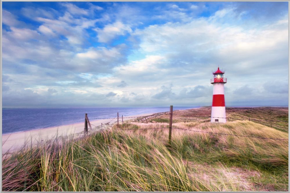 image LAND Bild mit Rahmen Leuchtturm 1  | Schubiger Möbel
