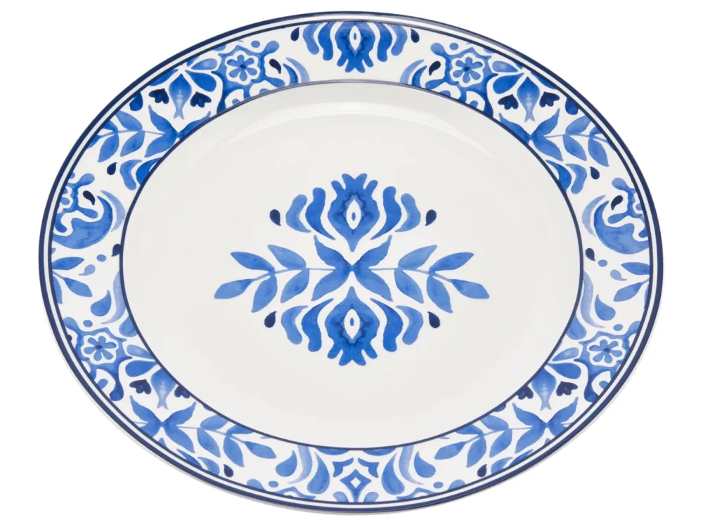Edg Geschirr Capri Platzteller Royalblau D: 30 cm  | Schubiger Möbel