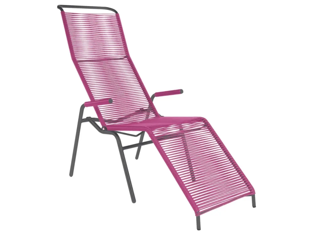 Schaffner Spaghetti-Liege Säntis Rosa | Schubiger Möbel