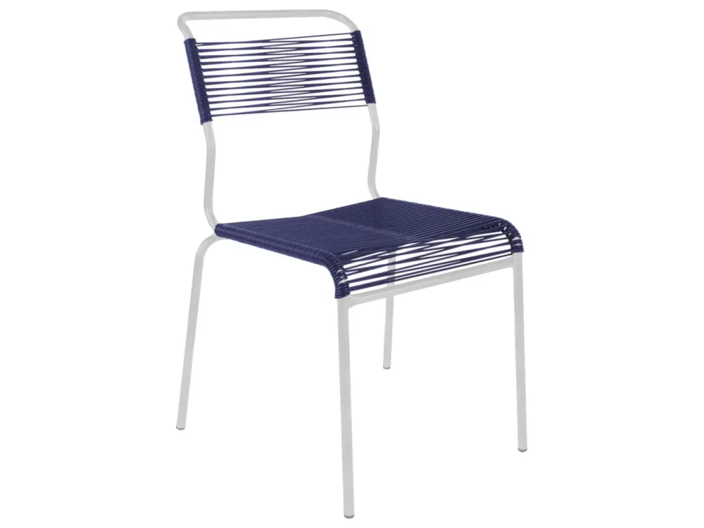 Schaffner Spaghetti-Stuhl Säntis Blau | Schubiger Möbel