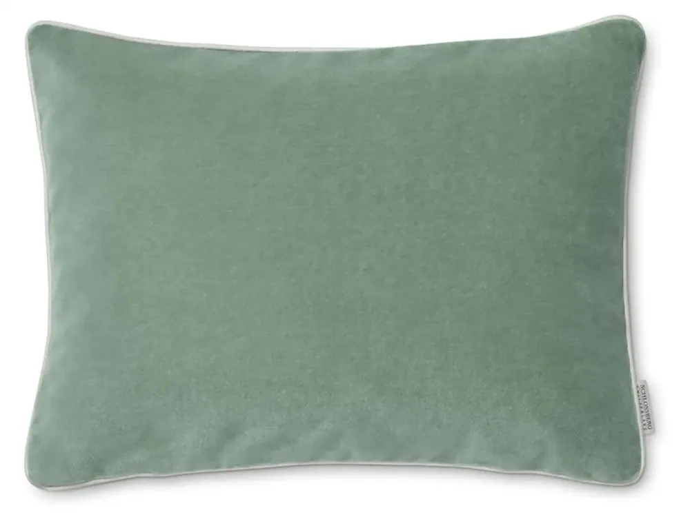 Schlossberg Zierkissen Elodie, Sage  / 40x40cm Grün | Schubiger Möbel