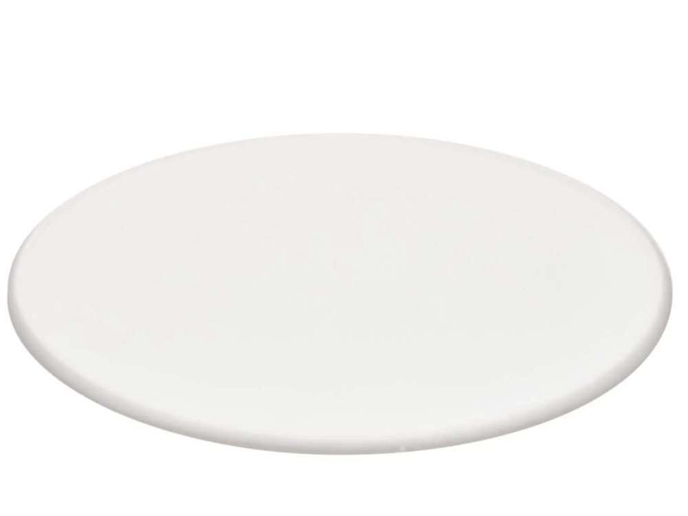 Edg Teller Keramik Weiss Matt D: 27 cm Weiss | Schubiger Möbel