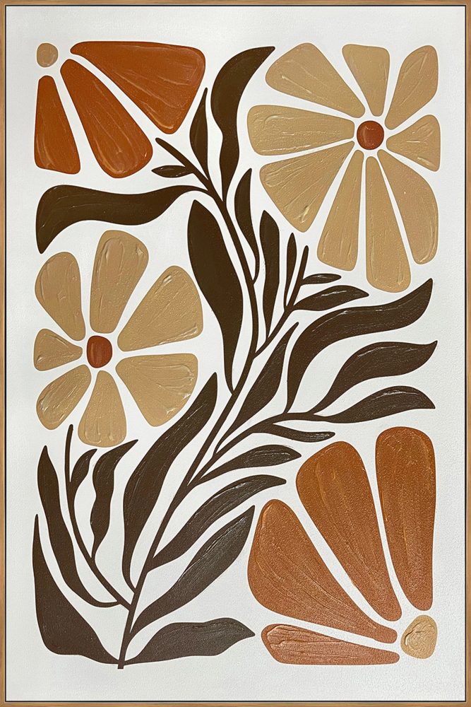 image LAND Gemälde Boho Flowers  | Schubiger Möbel