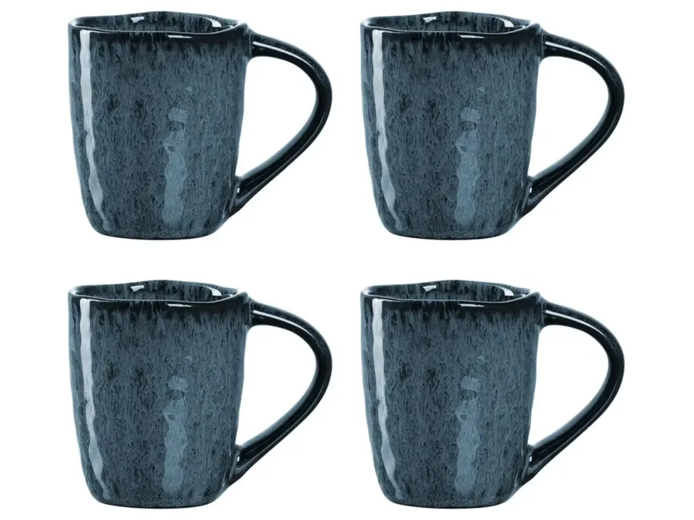 Alltron Espressotasse Matera 90 ml, 4 Stück Blau | Schubiger Möbel