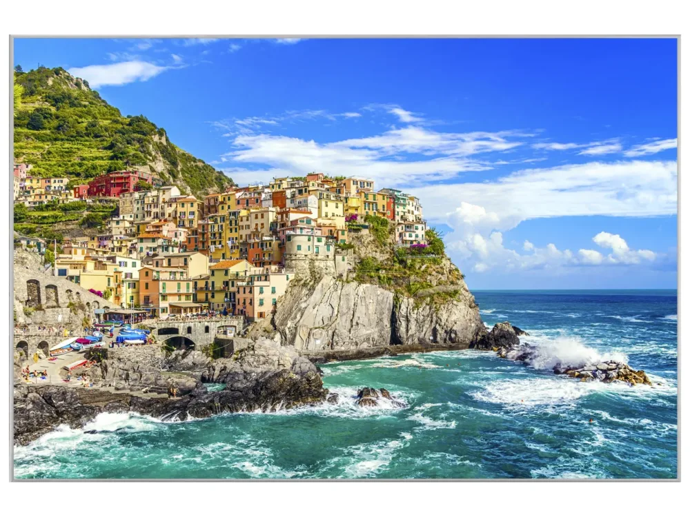 image LAND Bild mit Rahmen Manarola, Riviera 1  | Schubiger Möbel