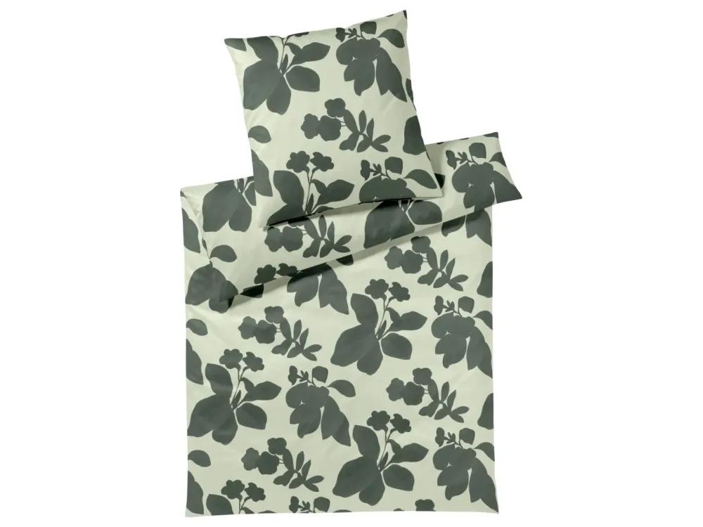 Elegante Bettwäsche Shadows Forest Green  | Schubiger Möbel