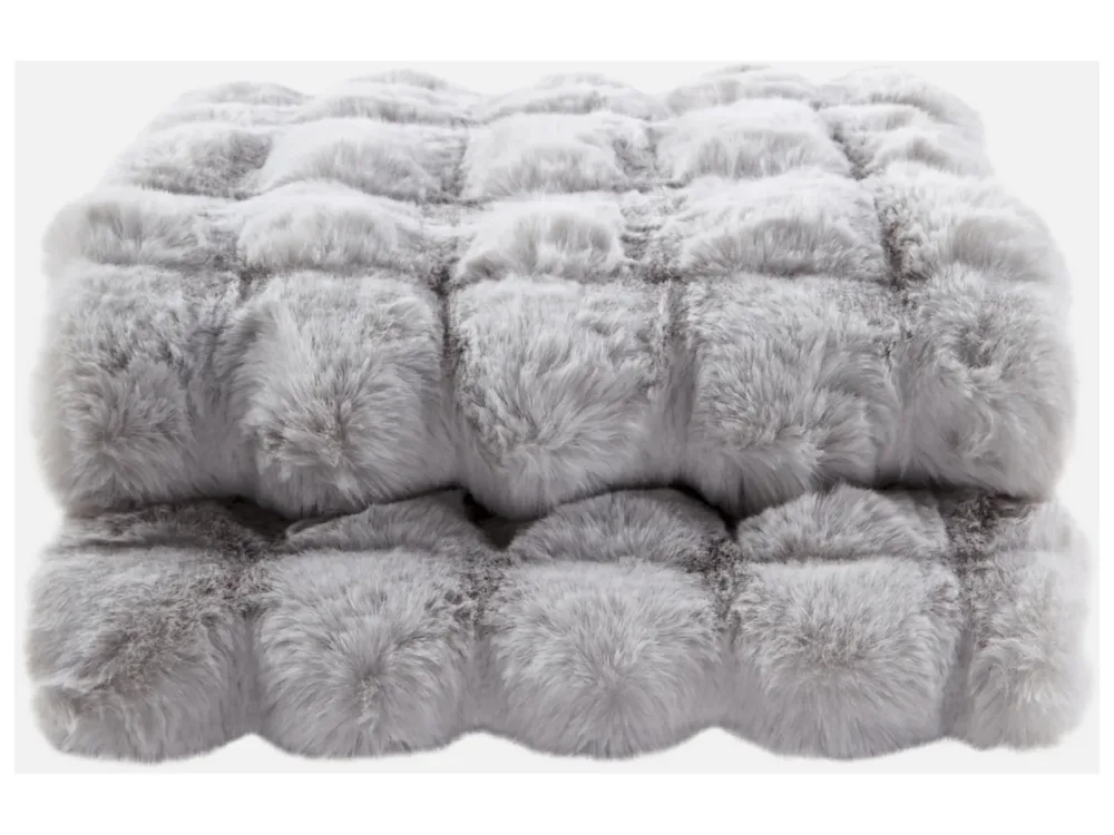 Eskitex AG Plaid Cloud  150x200 cm Grau | Schubiger Möbel
