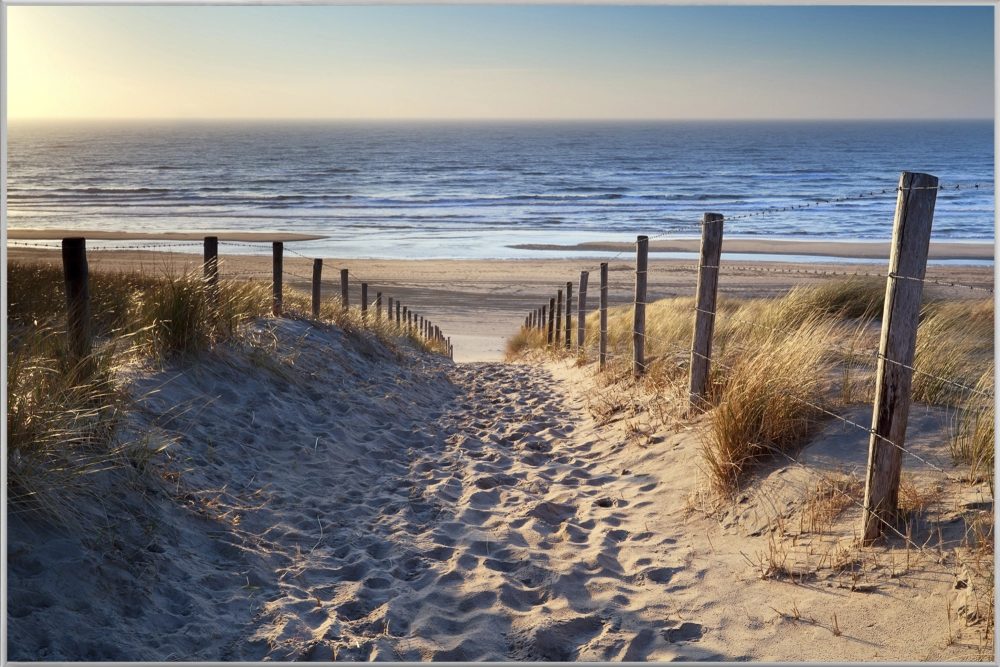 image LAND Bild mit Rahmen Sandweg Zum Meer  | Schubiger Möbel