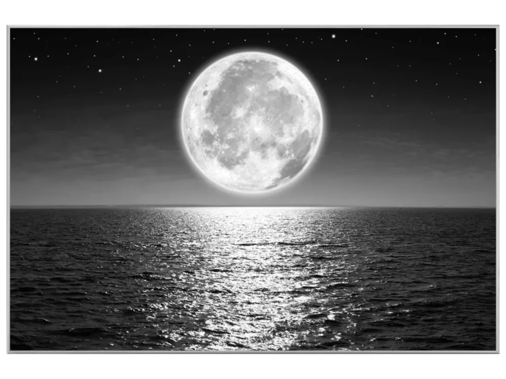 image LAND Bild mit Rahmen Vollmond  | Schubiger Möbel