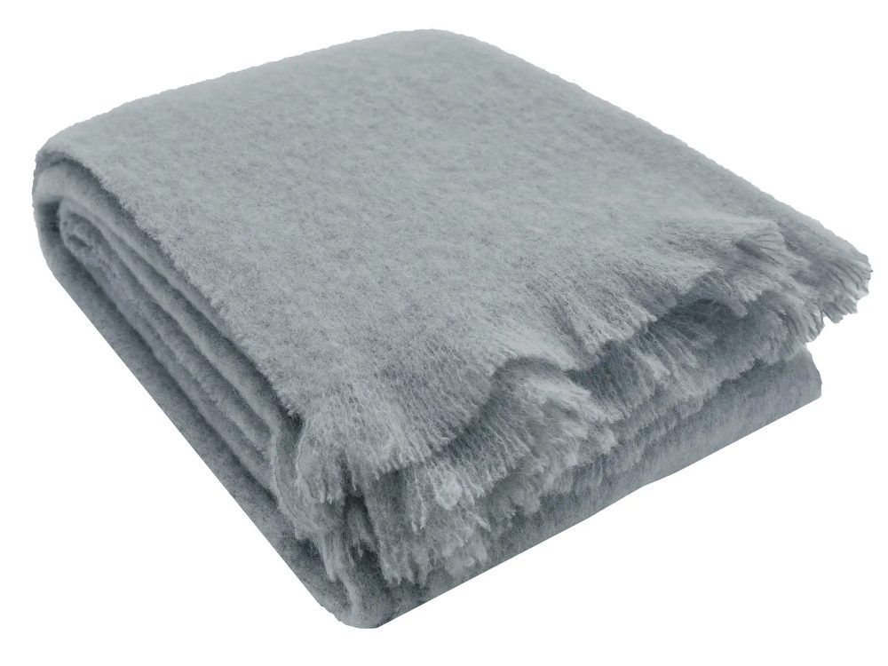 Sander AG Plaid Simba Grau 130x180 cm  | Schubiger Möbel