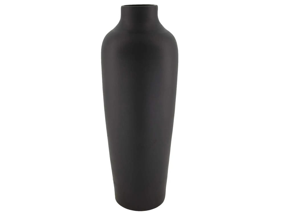 Decofinder Vase Keramik Schwarz H: 14 cm  | Schubiger Möbel