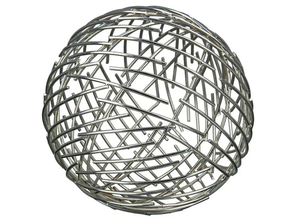 Gilde Dekokugel Eisen D: 11 cm Grau | Schubiger Möbel