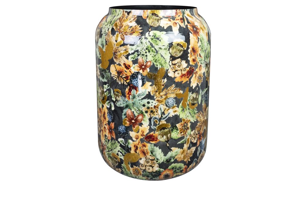 Decofinder Vase Berry, Metall, Bunt H: 62 cm  | Schubiger Möbel