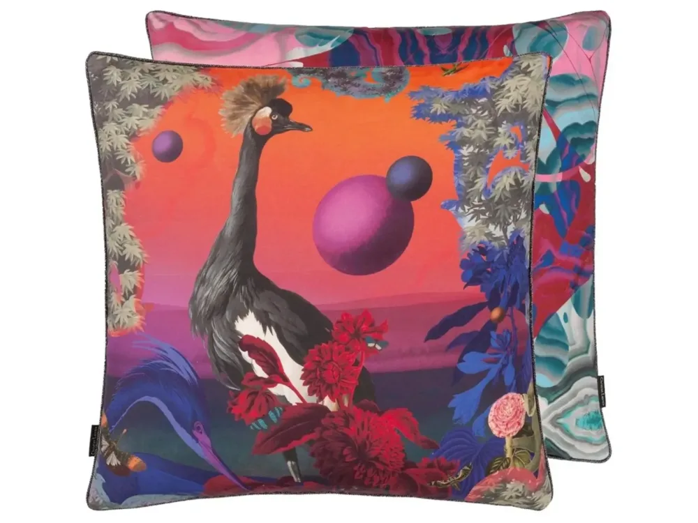 Designers Guild Kissen Novafrica Sunset - Tangerine Mehrfarbig | Schubiger Möbel