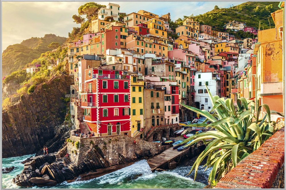 image LAND Bild mit Rahmen Riomaggiore, Riviera  | Schubiger Möbel