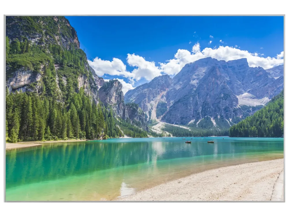 image LAND Bild mit Rahmen Alpenfluss  | Schubiger Möbel