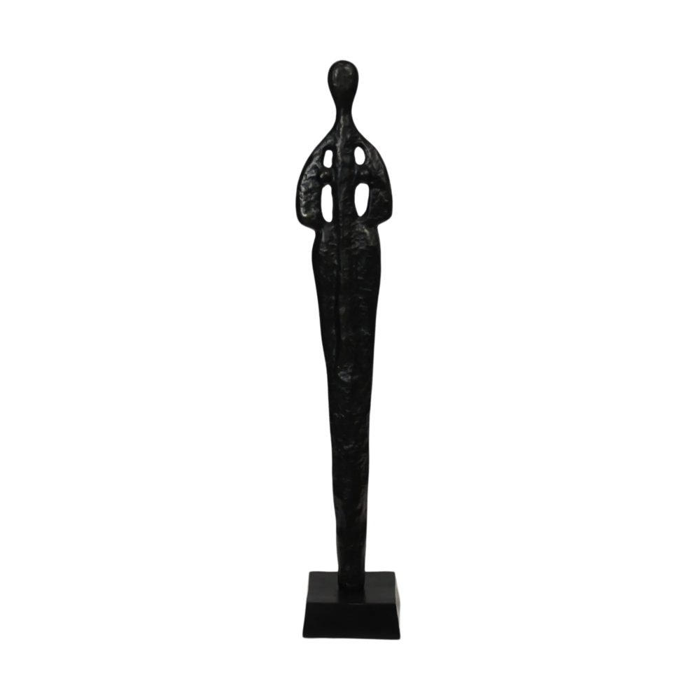 Decofinder Figur Statue, Schwarz  | Schubiger Möbel