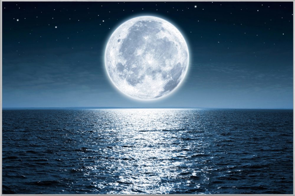 image LAND Bild mit Rahmen Vollmond  | Schubiger Möbel