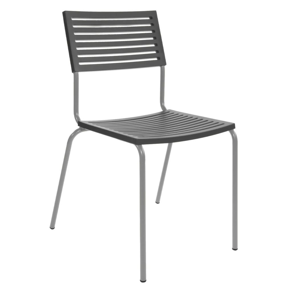 Schaffner Gartenstuhl Lamello Grau | Schubiger Möbel
