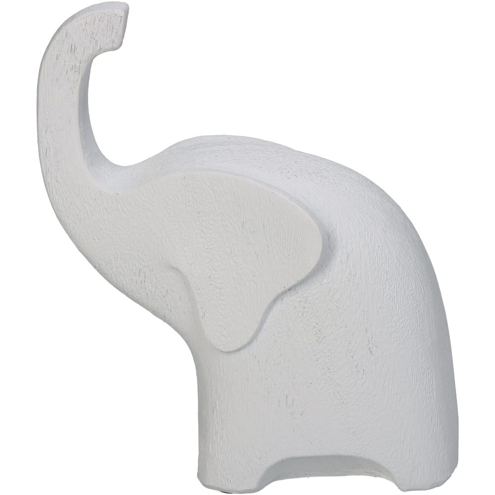 Kersten Objekt Elefant, Weiss H: 15 cm  | Schubiger Möbel