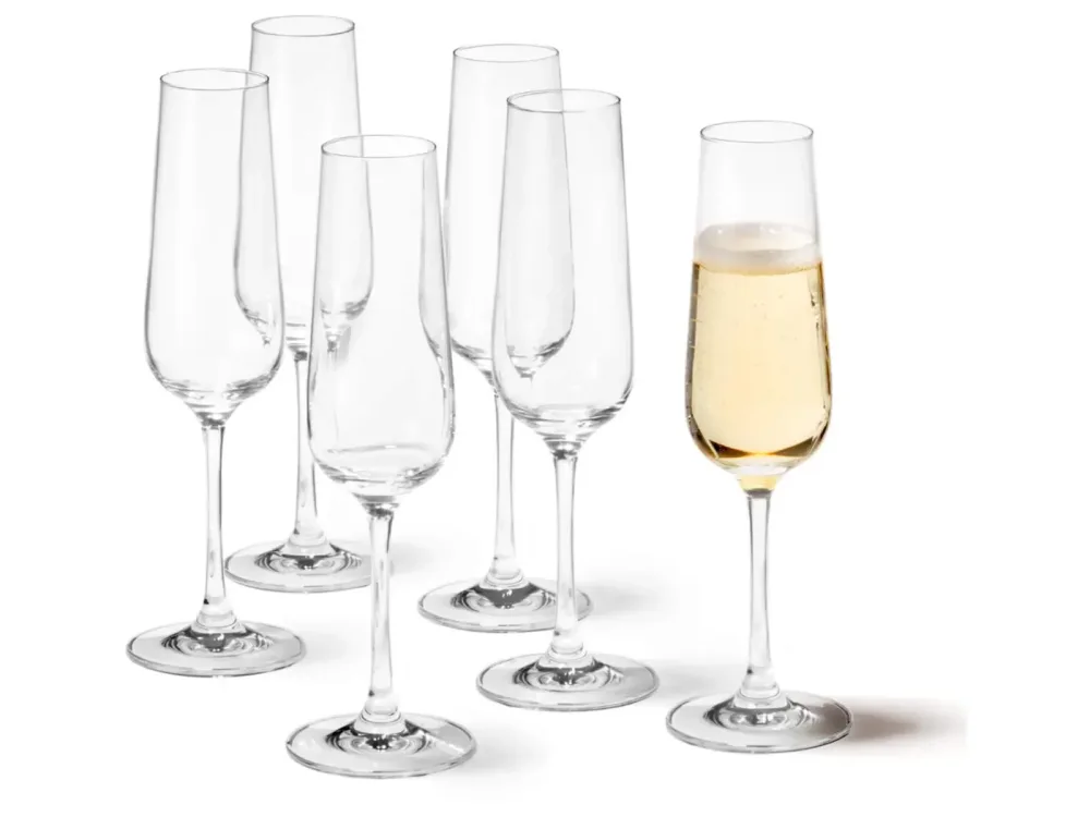 Alltron Sektglas Tivoli 2.1 Dl, 6 Stück Transparent | Schubiger Möbel