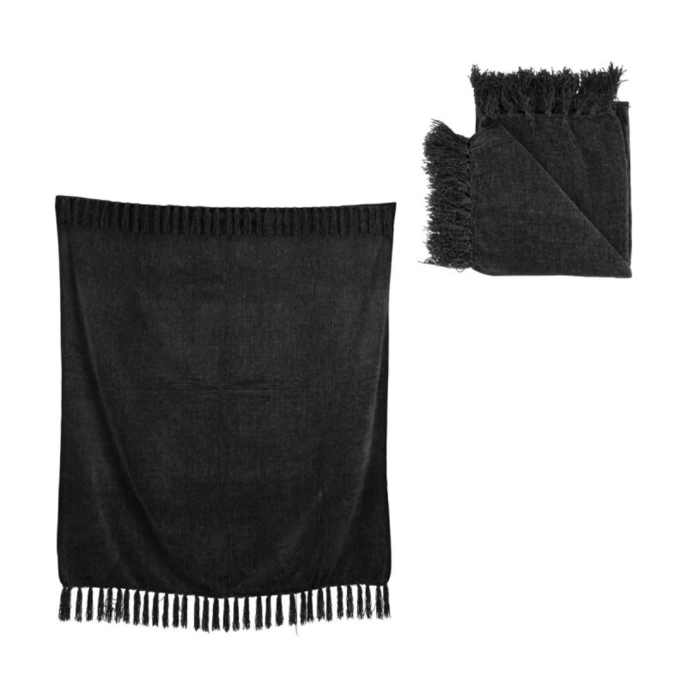 Decofinder Plaid Acolas Dunkelbraun  | Schubiger Möbel