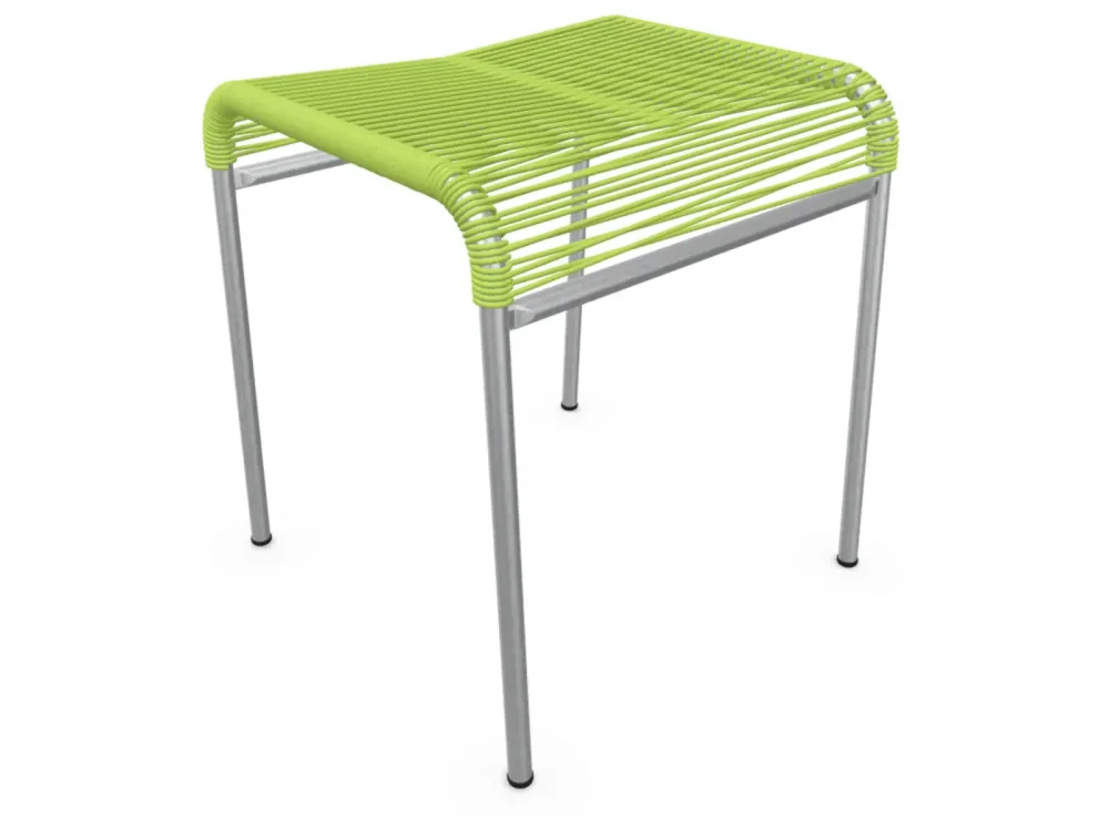 Schaffner Spaghetti-Hocker Säntis Hoch Feuerverzinkt Grün | Schubiger Möbel