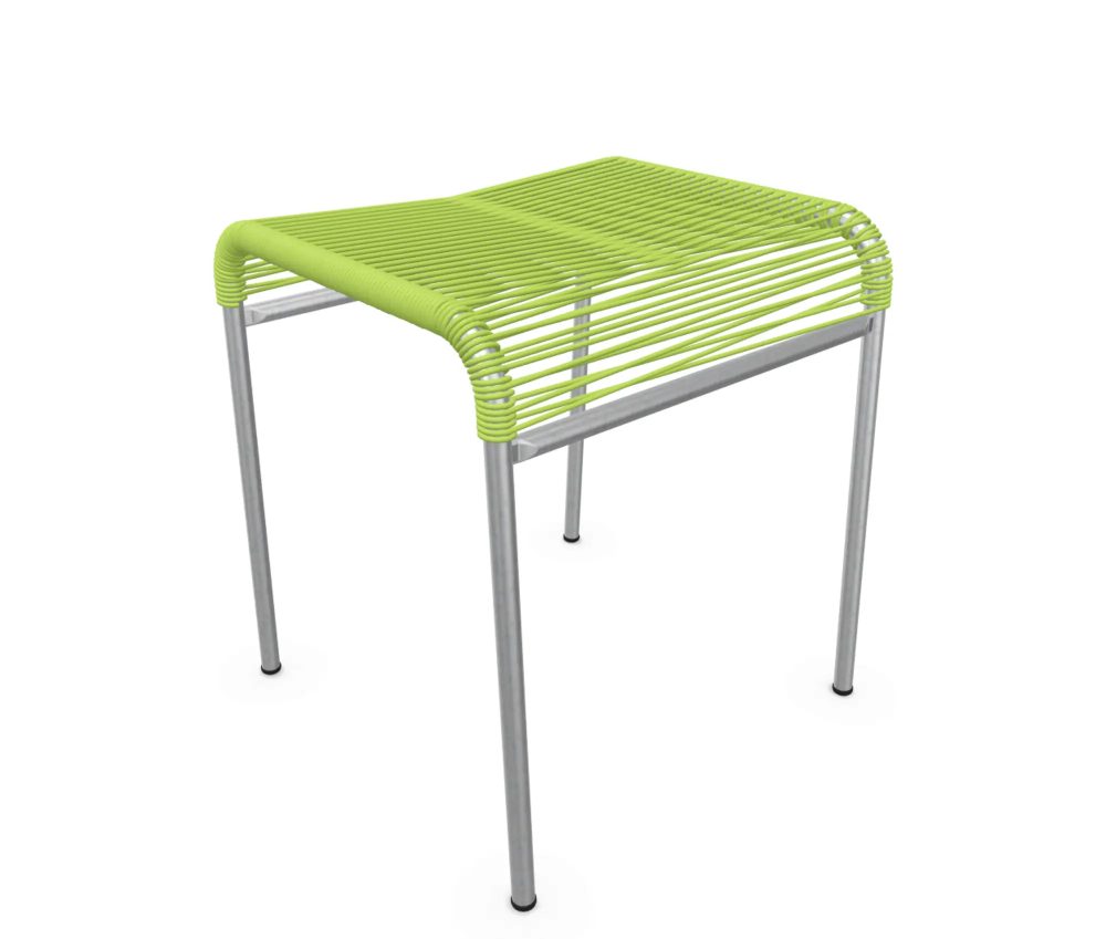 Schaffner Spaghetti-Hocker Säntis Hoch Feuerverzinkt Grün | Schubiger Möbel