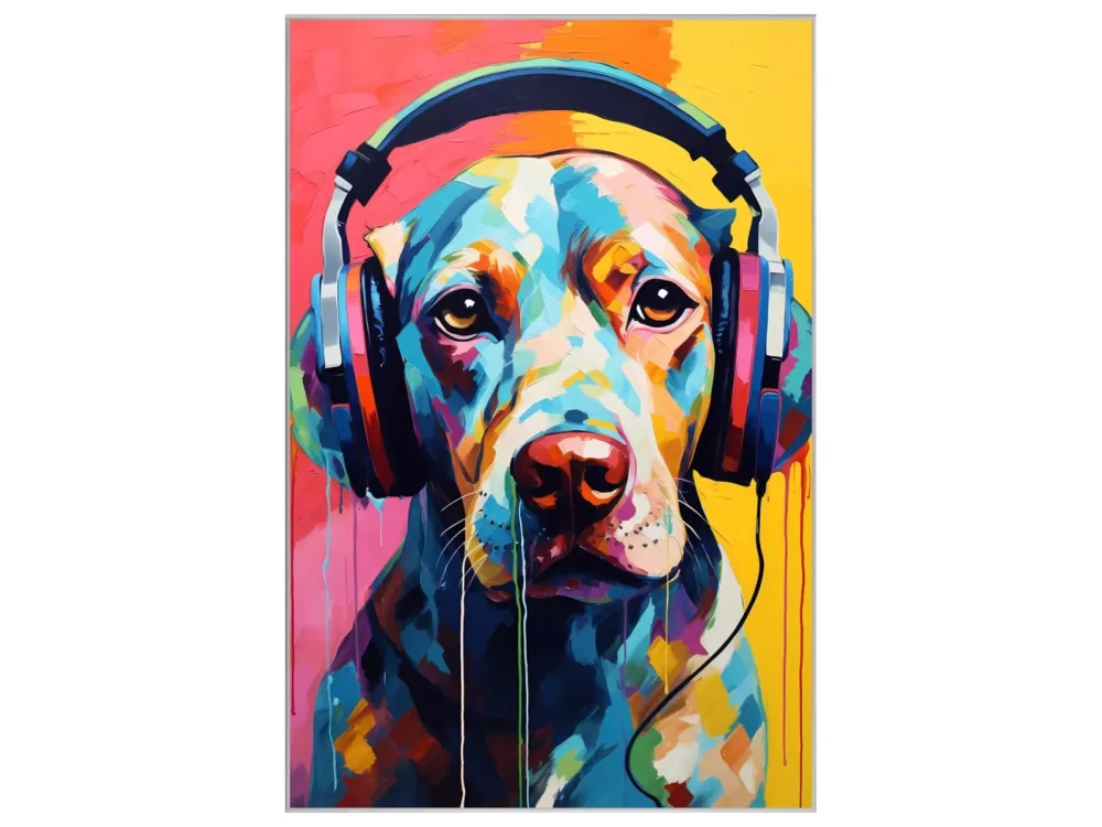 image LAND Bild mit Rahmen Doggy Sound  | Schubiger Möbel