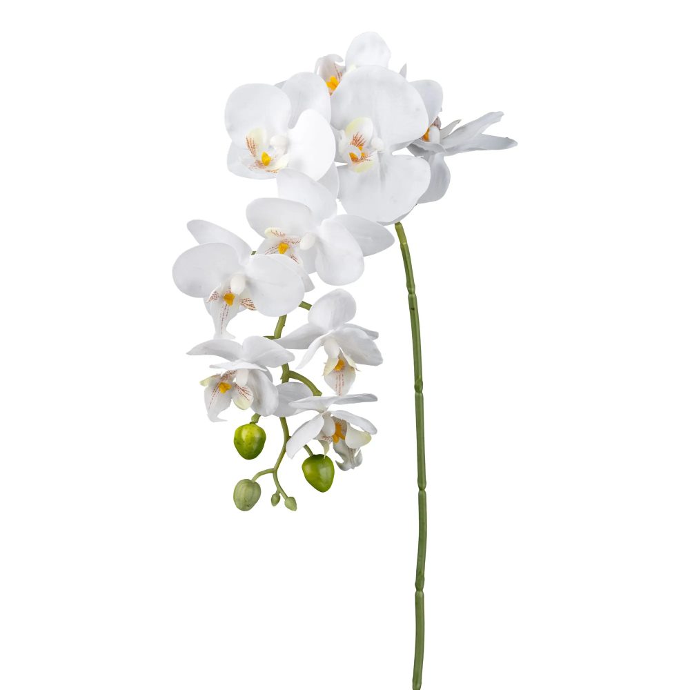 Gasper Kunstblume Orchideenzweig Weiss | Schubiger Möbel