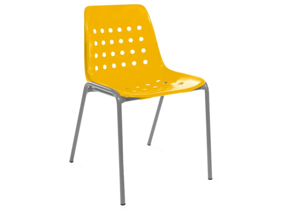 Schaffner Schalen-Stuhl Bermuda Gelb | Schubiger Möbel