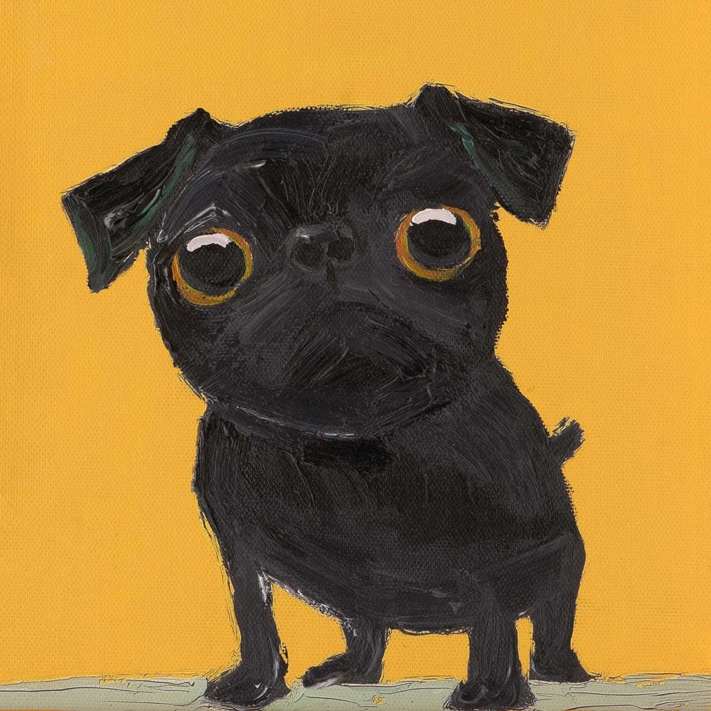image LAND Gemälde Black Bully  | Schubiger Möbel
