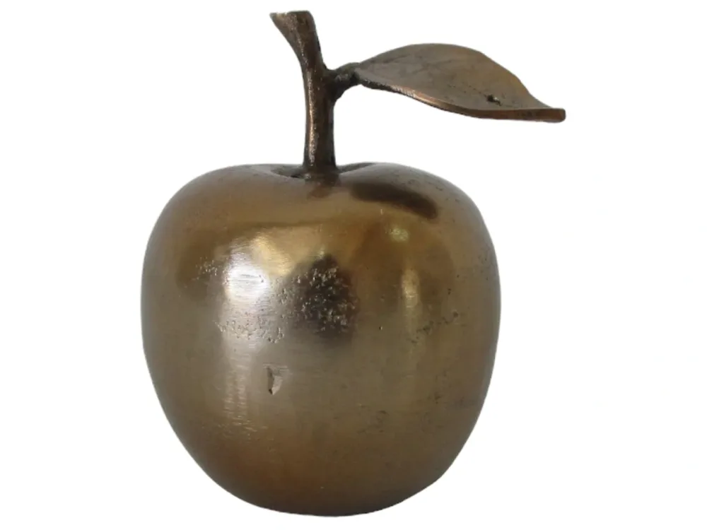 Decofinder Figur Apfel Adam s H: 10 cm  | Schubiger Möbel